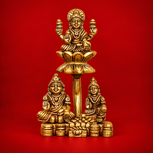 Dhankunji Dhankuber Laxmi Idol (Dhan Kunji Dhan Kuber Laxmi Murti)