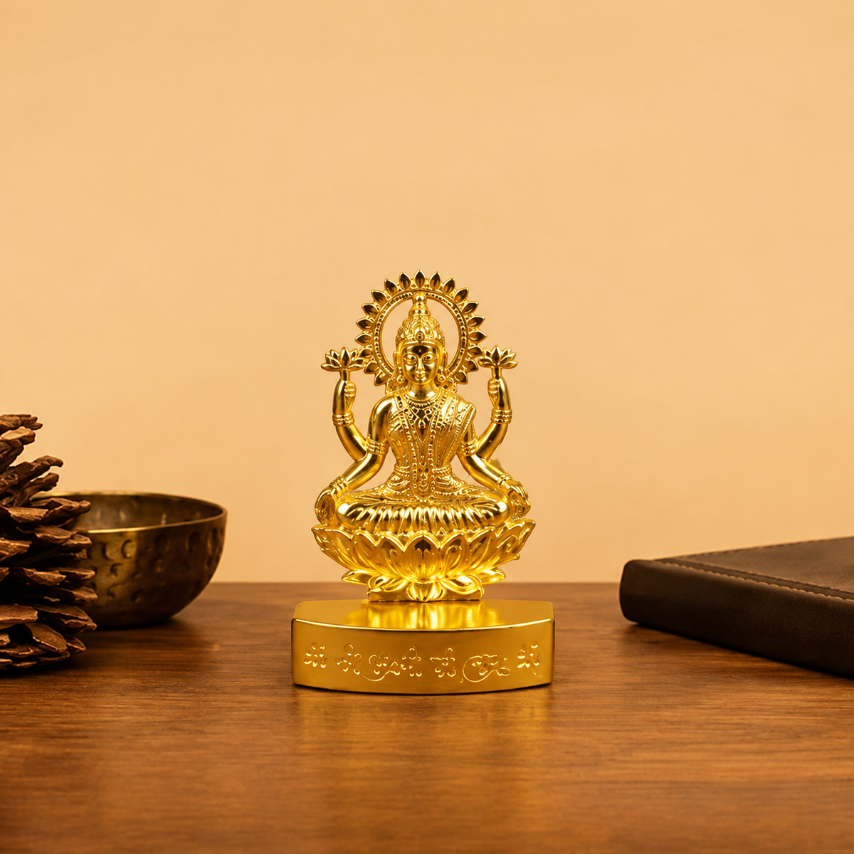 मढ़वाया लक्ष्मी भगवान प्रतिमा