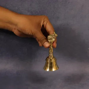 Golden Premium Brass Nandi Bell