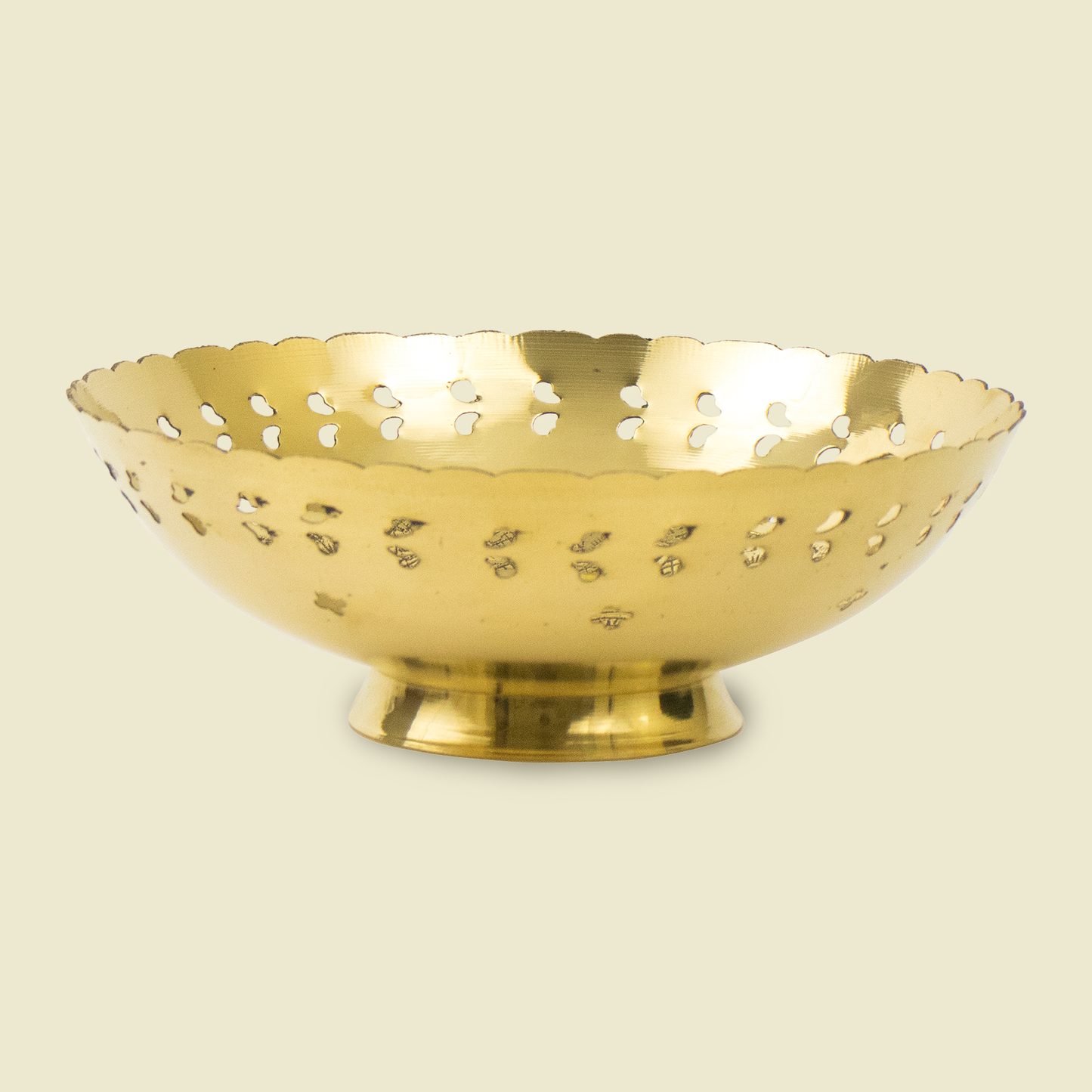 Brass Fruit Bowl
