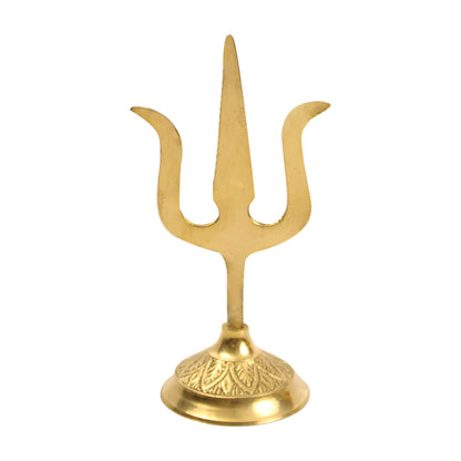 Brass Mini Soolam (Pital Chota Trishul / Shiva Weapon)