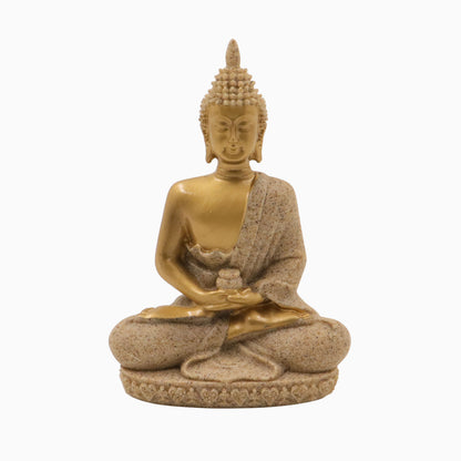 Resin Buddha Big Gold (Buddha Murti Bada Sona)