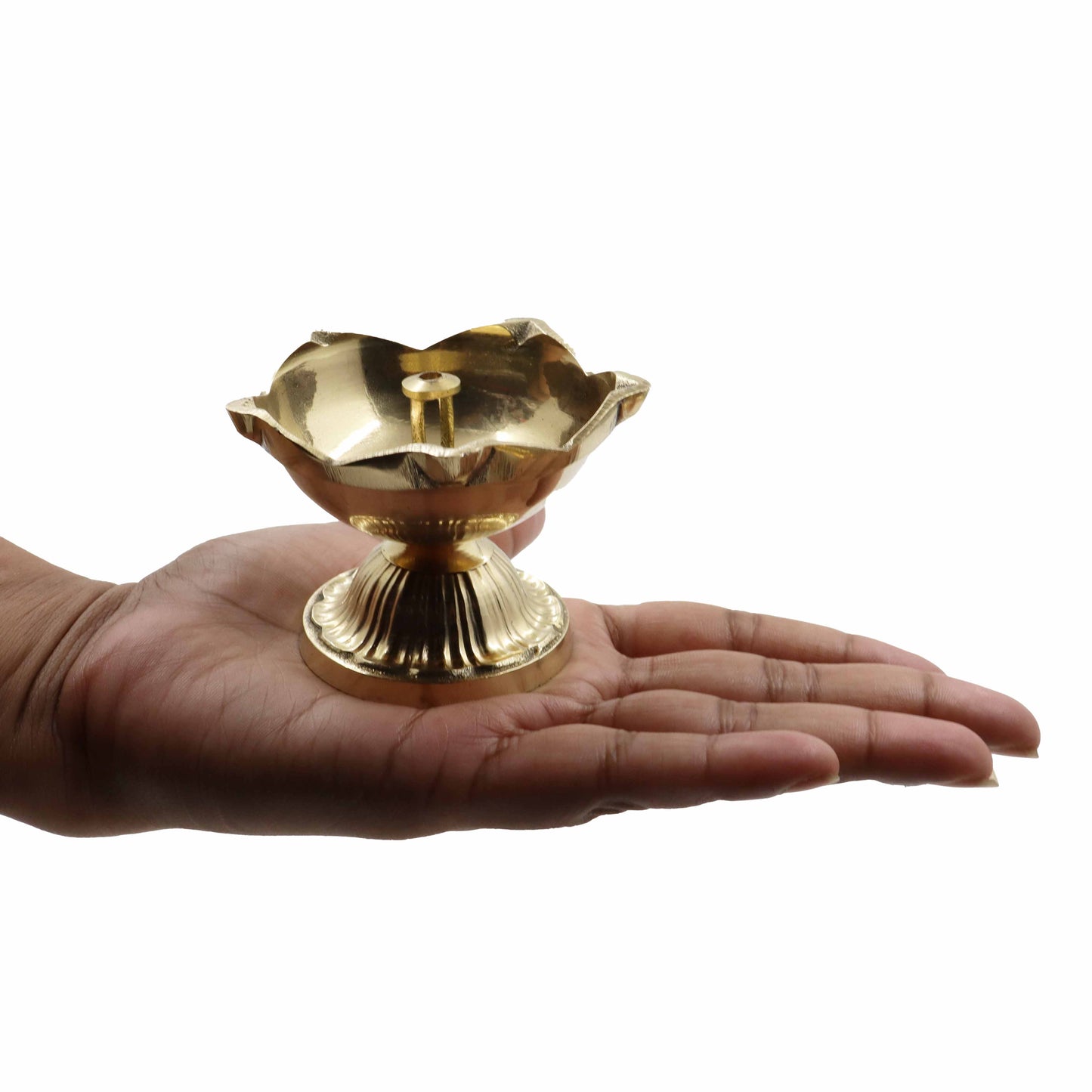 Brass 5 bati salaidar Diya