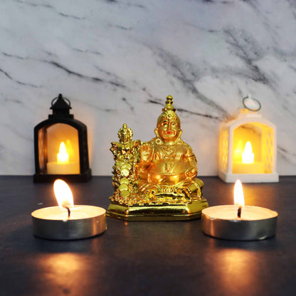 Resin Lakshmi Kuberar (Laxmi Kuber Murti)