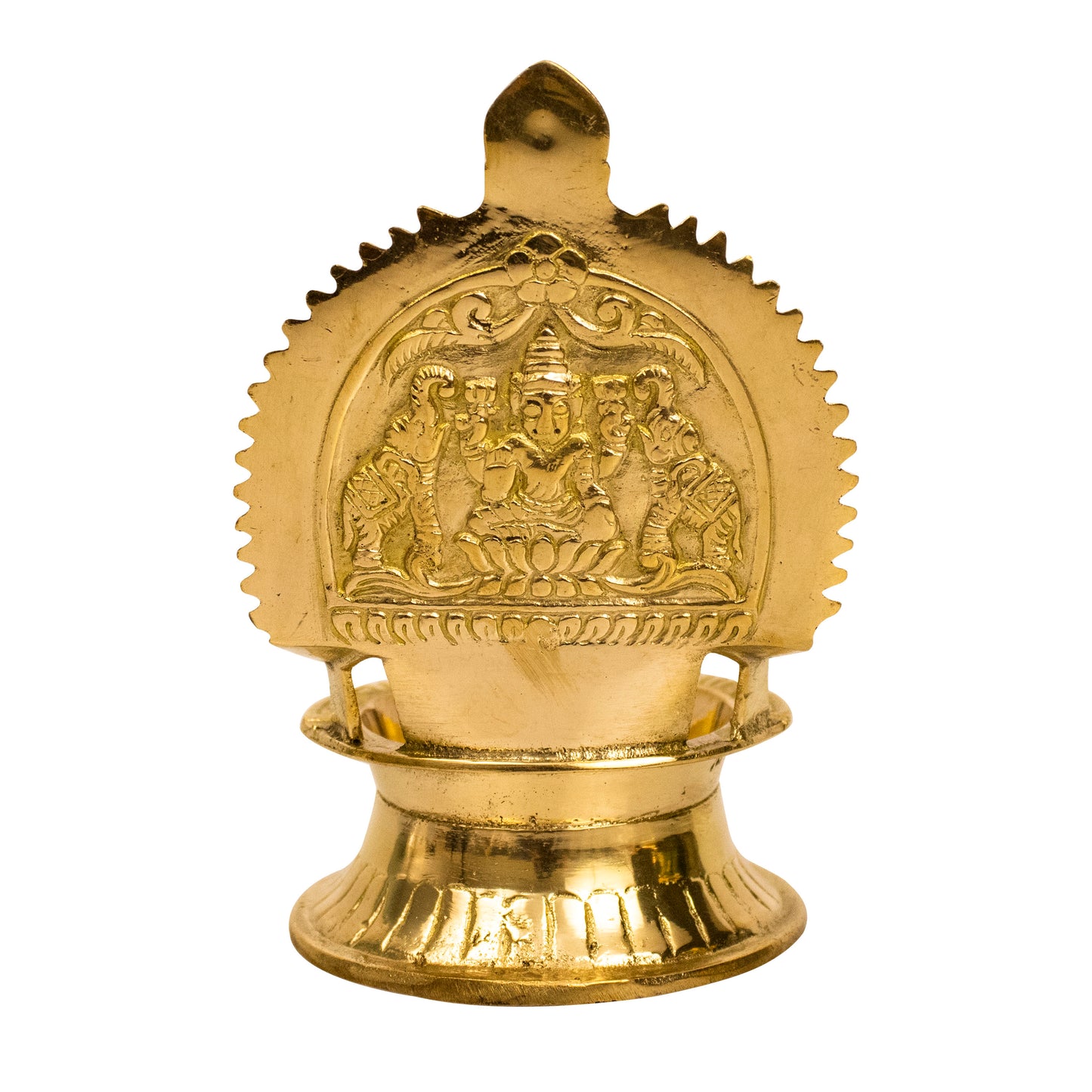 Brass Kamatchi Amman Vilakku-Small (Pital Kamakshi Mata Deepak)