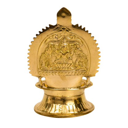 Brass Kamatchi Amman Vilakku-Small (Pital Kamakshi Mata Deepak)