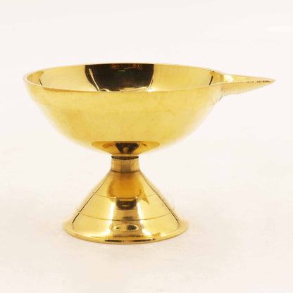 Brass Diya SSDA-Big (Pital Deepak SSDA Bada)