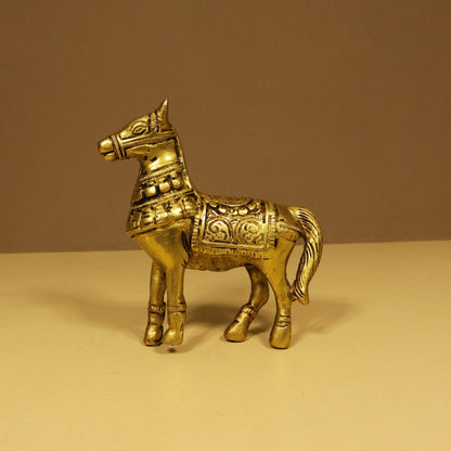 Brass Horse Statue (Pital Ghoda Murti / Ashva Statue)
