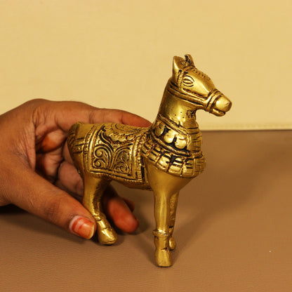 Brass Horse Statue (Pital Ghoda Murti / Ashva Statue)