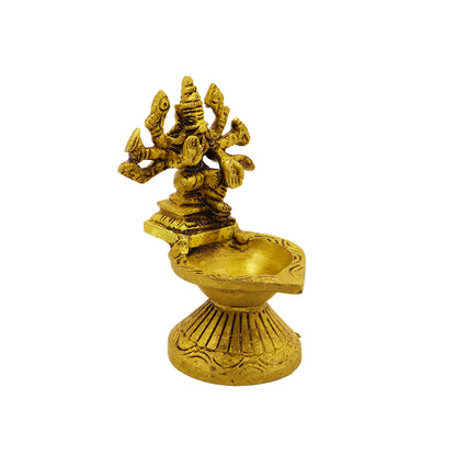 Antique Varagi Vilakku (Pital Prachin Varahi Deepak)