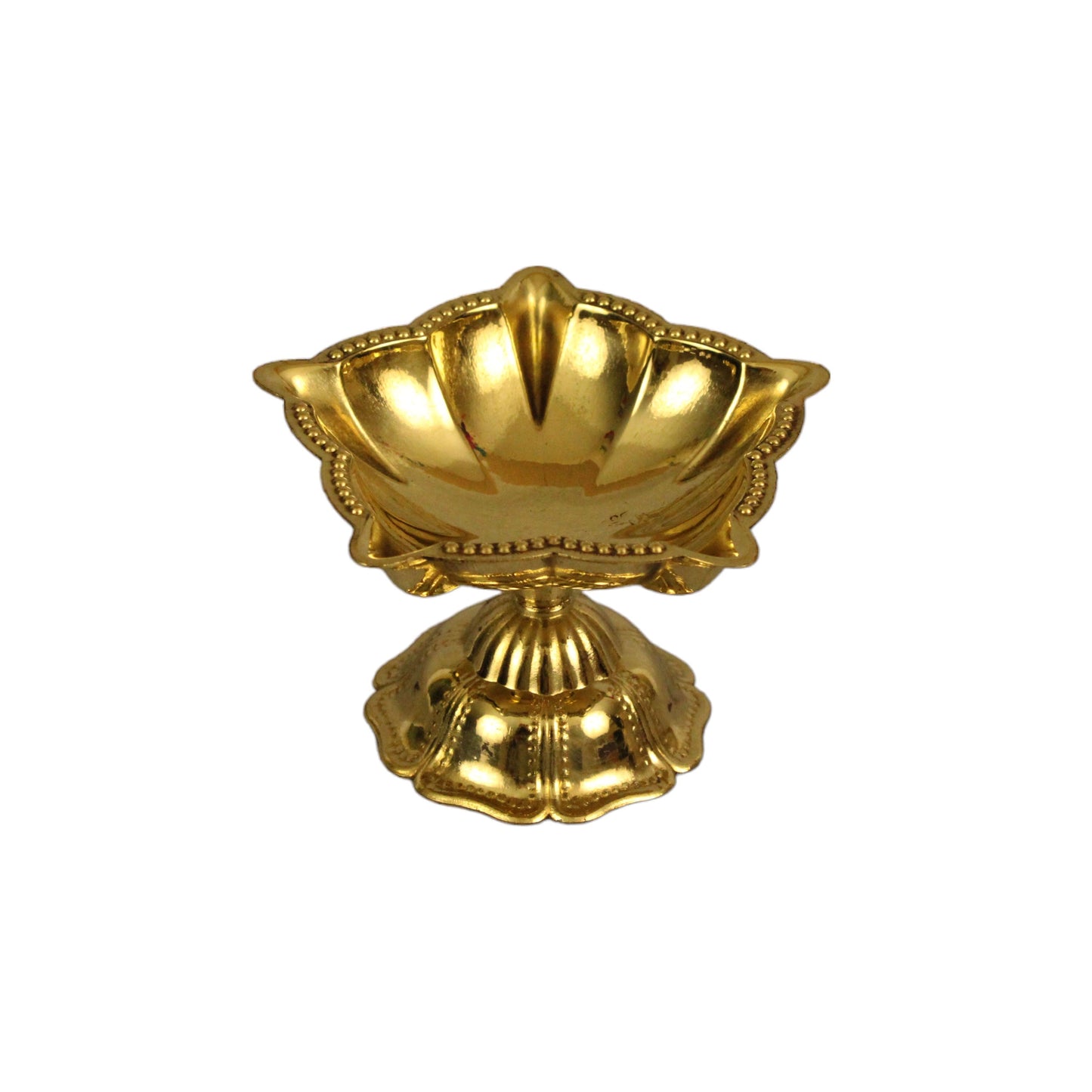 Brass Star Diya (Pital Tara Deepak / Nakshatra Lamp)