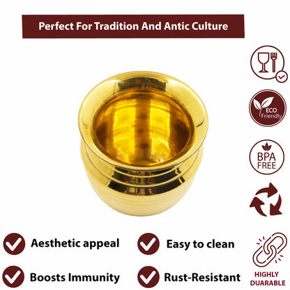 Brass Lota For Puja