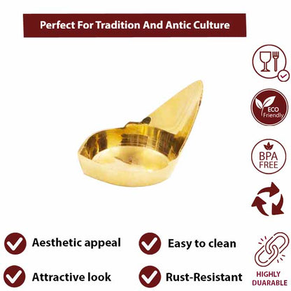 Brass Mada Vilakku |Traditional South Indian Entrance Lamp| 1.5inX1.5in