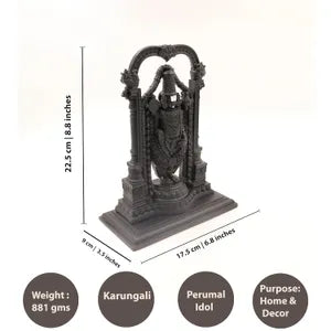 Karungali Wood Balaji Idol