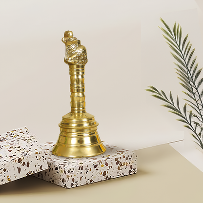 Golden Premium Brass Nandi Bell