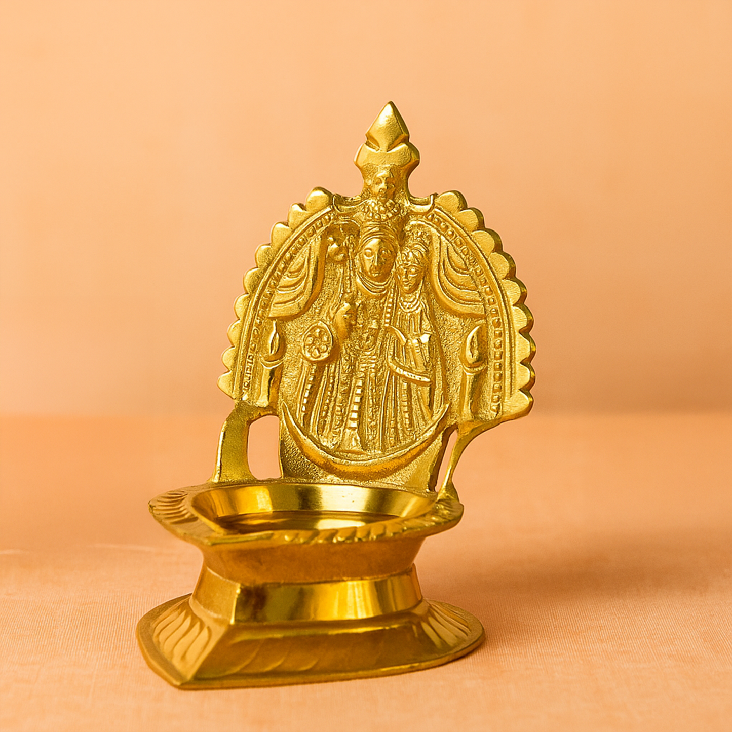 Brass Madha Vilakku (Pital Mata Deepak / Mother Lamp)