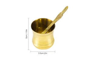 Brass Panchapatra For Pooja- Small