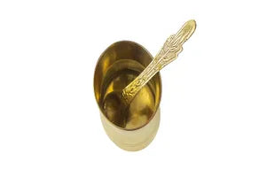 Brass Panchapatra For Pooja- Small