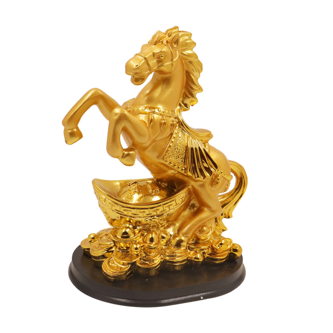 Resin Horse Decorative Showpiece (Ashva Murti)