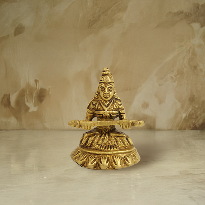 Brass Annapoorani Idol (Pital Annapurna Mata Murti)