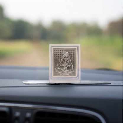 Silver Baby Krishna Photo frame