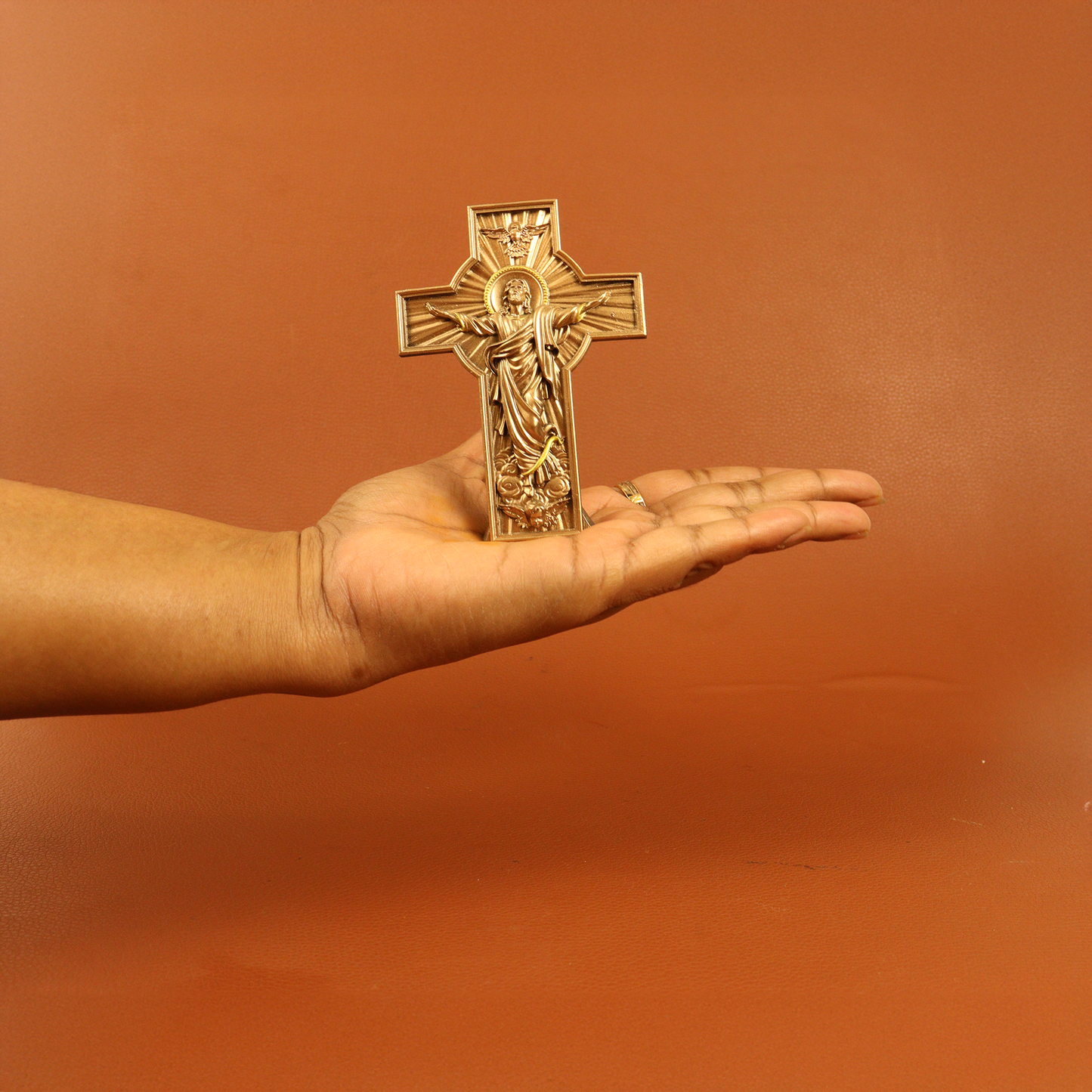 Jesus Cross (Gold) (Yesu Cross Sona)