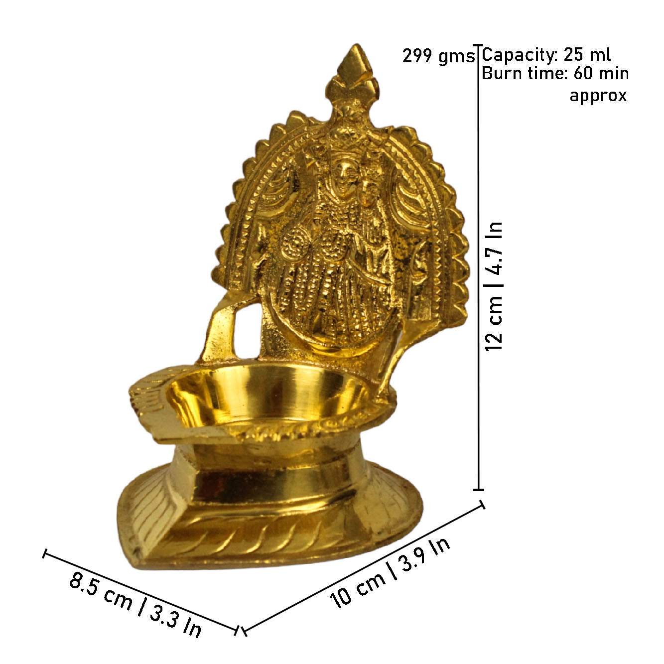 Brass Madha Vilakku (Pital Mata Deepak / Mother Lamp)