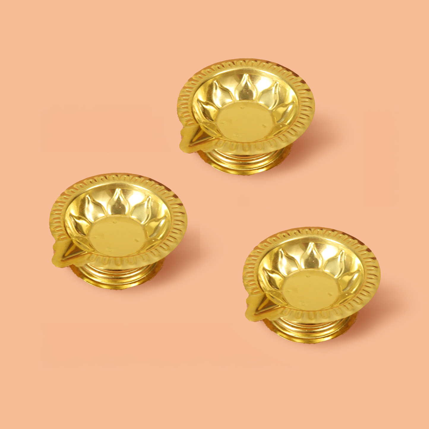 Brass Diya-Kamakshi Deepam Size-1