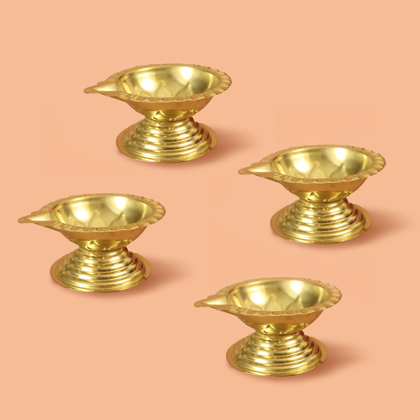 Brass Diya-Kamakshi Deepam Size-2
