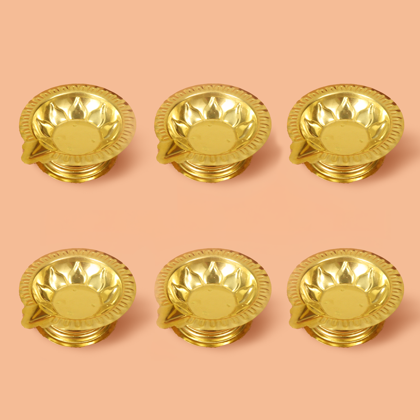 Brass Diya-Kamakshi Deepam Size-1