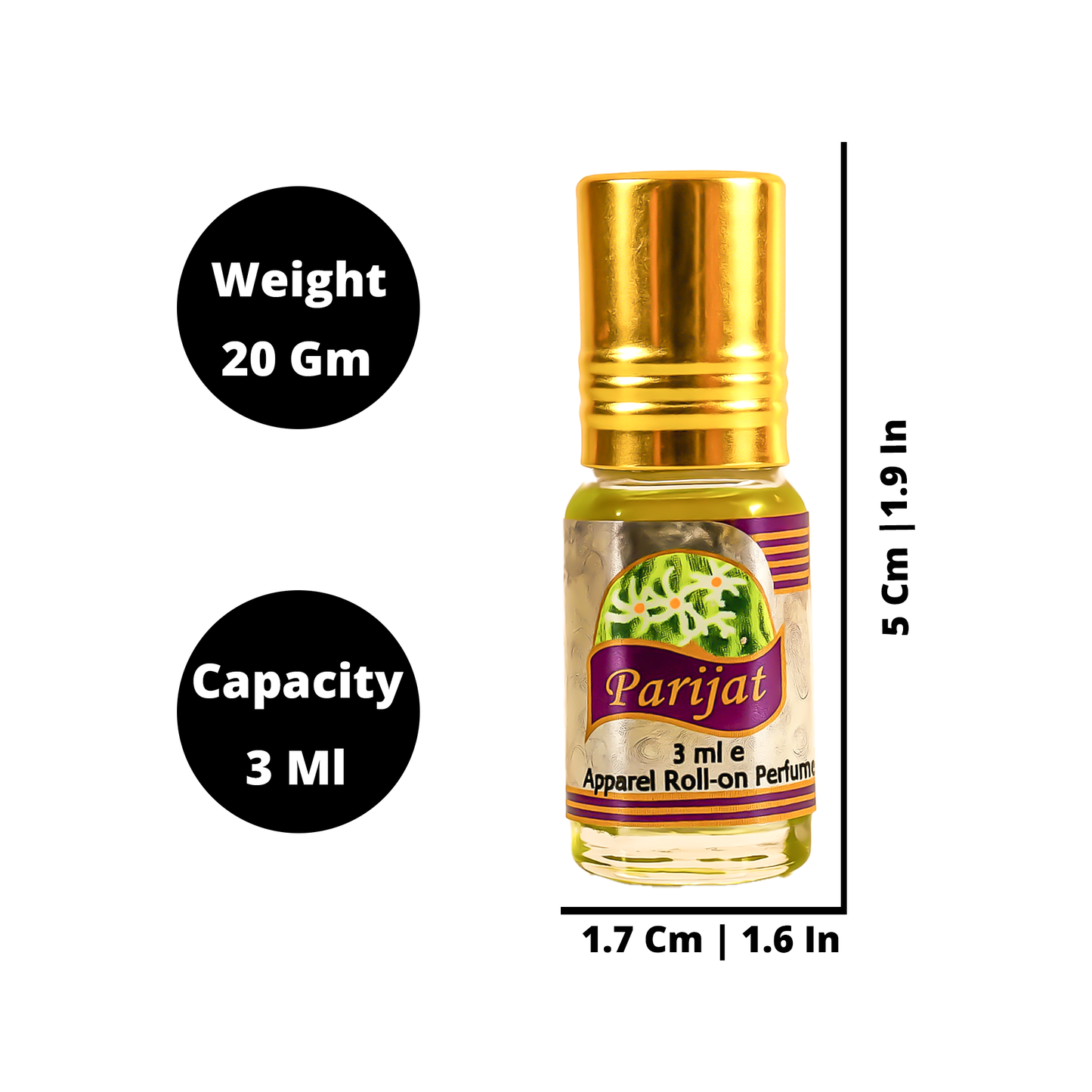 Javadhu Roll on 3 ml Parjat