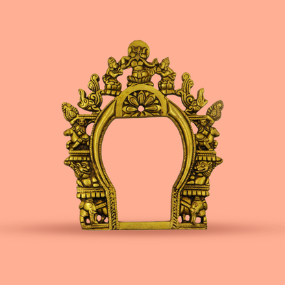 Brass Prabavalli Frame-Big (Pital Prabha Mandal Bada)