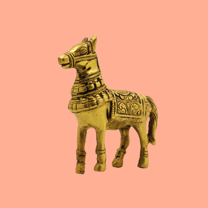 Brass Horse Statue (Pital Ghoda Murti / Ashva Statue)