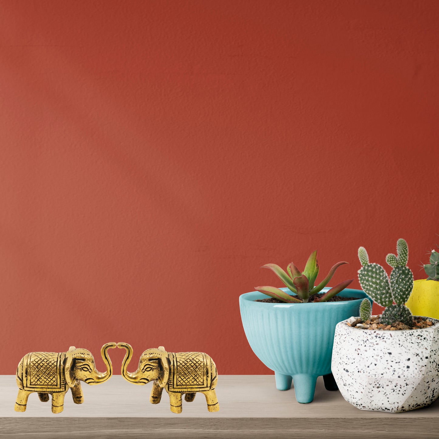 Brass Elephant Statue