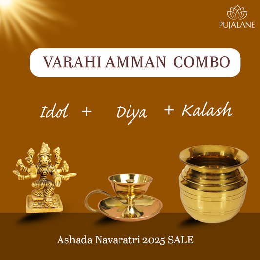 Varahi Amman Combo (Varahi Devi Set / Shakti Puja Kit)
